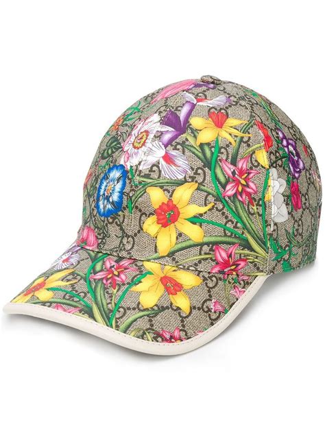 gucci flower baseball cap|gucci baseball caps for men.